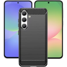 Insmat Carbon and Steel Style Samsung Galaxy A36/A56 back cover
