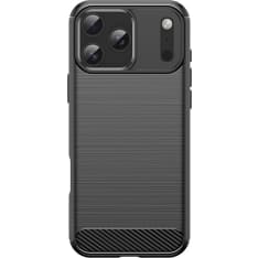 Insmat Carbon and Steel Style Apple iPhone 17 Pro suojakuori