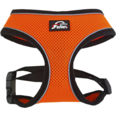 Finnero Light Reflective Orange Pet Harness