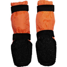 Finnero Sulo 2 pcs/pkt Orange Protective Booties for Dogs
