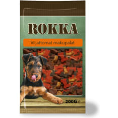 Rokka 200 g Viljattomat koiran makupalat
