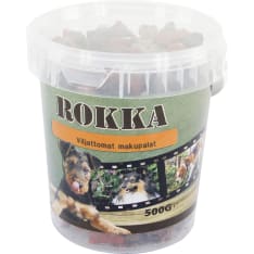 Rokka 500 g Viljattomat koiran makupalat
