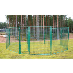 Jämpti Pro Mini 1+9 (6 x 4 m) sinkitty ja maalattu tarhapaketti