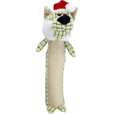 Boogie Christmas wolf dog soft toy