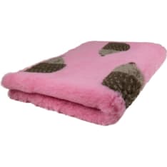 Foxy Fur hedgehog pink dog mat