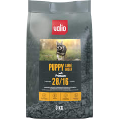 VALIO 3kg Puppy Large Breed 28/16 koiranruoka