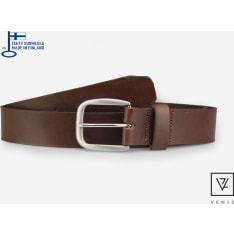 Veniz men's leather denim belt