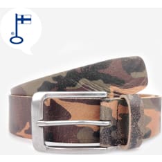 Veniz miesten 40mm nahkavyö