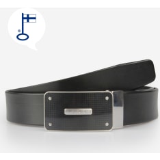 Veniz miesten 35mm nahkavyö