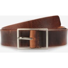 Veniz 35 mm men's leather denim belt