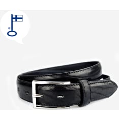 Veniz men's profiled leather belt