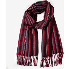 Veniz striped scarf