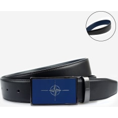 Veniz men's 35mm leather belt