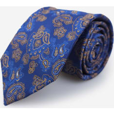 Veniz Tie 80mm Paisley patterin