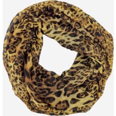 Veniz tube scarf leopard