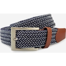 Veniz 35mm men's elastic braided belt