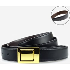 Veniz nahkavyö 30mm kultasoljella