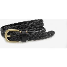 Veniz Braided leather belt 20mm