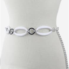 Veniz Chain belt with plastic rings