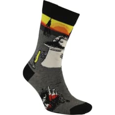 GreenGo Moomin Mörkö and Haisuli men's cotton socks