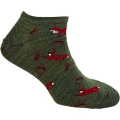 GreenGo Fox merino wool sock