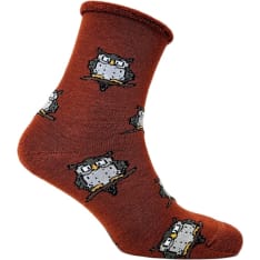 GreenGo Pöllö merino wool socks