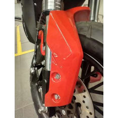 Kontio Motors SuperMoto right shock absorber cover