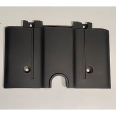 Kontio Motors Kruiser Heritage: The back of the battery box cover is black