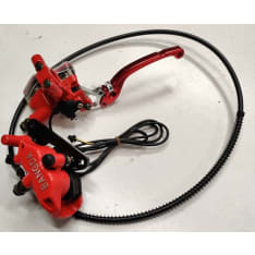 Kontio Motors Kruiser Heritage: front brake kit red