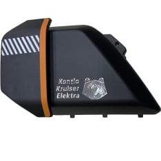 Kontio Motors Kruiser Elektra Cover on the lower side of the seat, right, black graphite