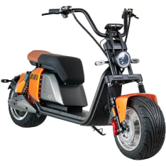 Kontio Motors Kruiser Elektra Oranssi Grafiitti 2,4kWh akulla