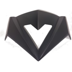 Kontio Motors e-Scooter 2.0: Plastic part around the parking light, black