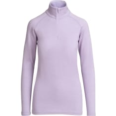 North Outdoor Sensitive 225 naisten aluskerroksen merino vetoketjupoolo