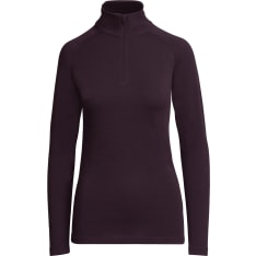 North Outdoor Sensitive 225 naisten aluskerroksen merino vetoketjupoolo