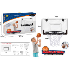 Basketball rack and ball