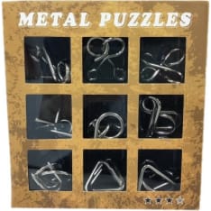 Metal Puzzle 9 pcs