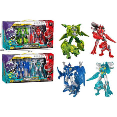 Mecha dinosaur transformer 2 pcs