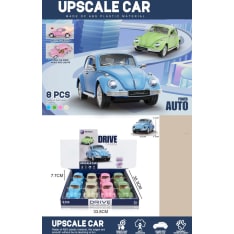 Kupla pienoismalliauto valolla ja äänillä