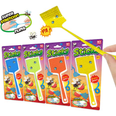 Fun sticky fly swatter
