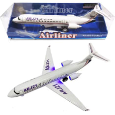Passenger plane with light