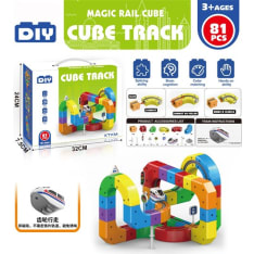 Magic Rail Cube Track rakennettava junarata