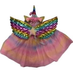 Rainbow unicorn accessory set