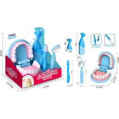 Dentist set with vibrating drill