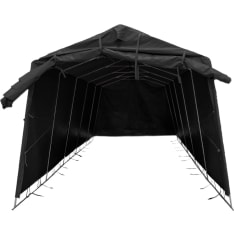 Fornorth 3,2x6m 350g musta pressutalli