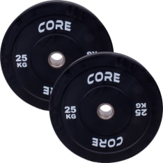Core Bumper plate weight pair 10-25 kg