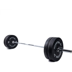 Nordcore Bumper 80 kg barbell set
