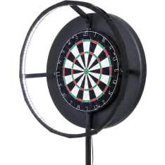React dartboard light