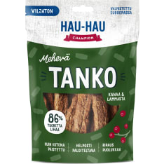 Hau-Hau Champion Mehevä Tanko Kanaa & Lammasta 140 g koiran herkku