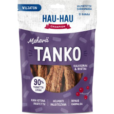 Hau-Hau Champion Mehevä Tanko Kalkkunaa & Riistaa 140 g koiran herkku