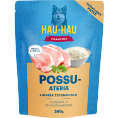 Hau-Hau Champion Possuateria 260 g wet dog food